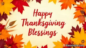 125+ Happy Thanksgiving Blessings to Share with Loved Ones