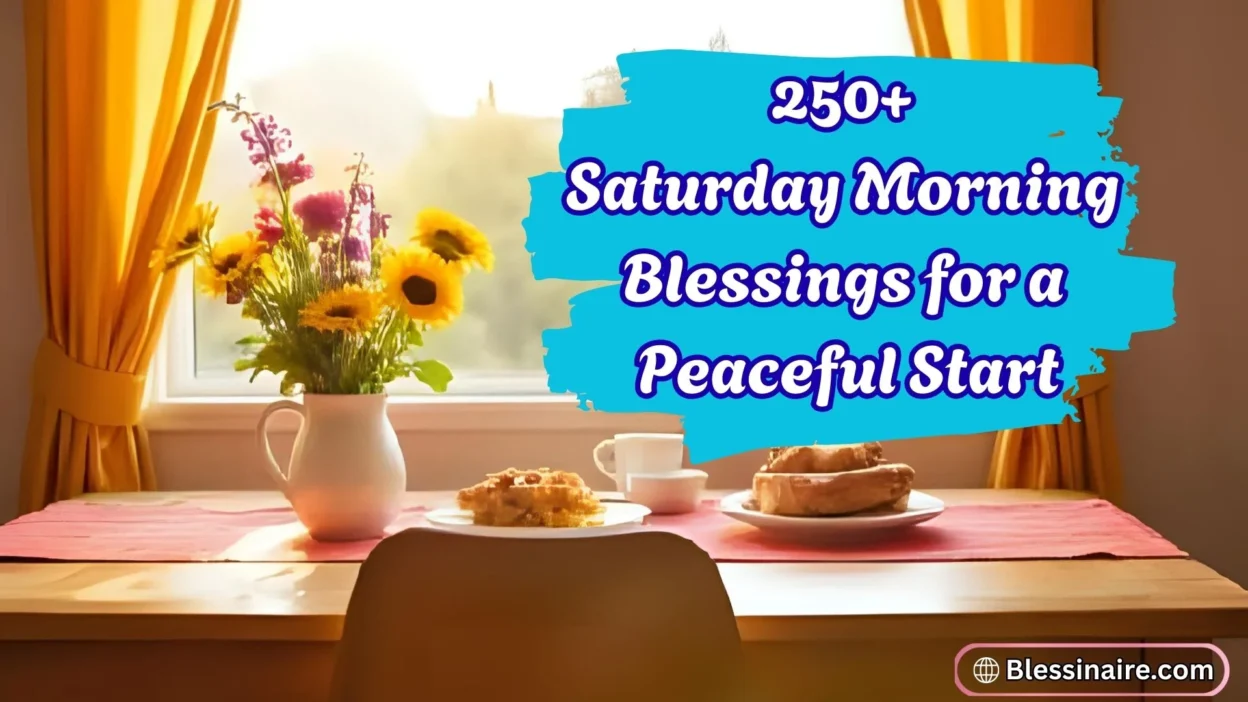 250+ Saturday Morning Blessings for a Peaceful Start