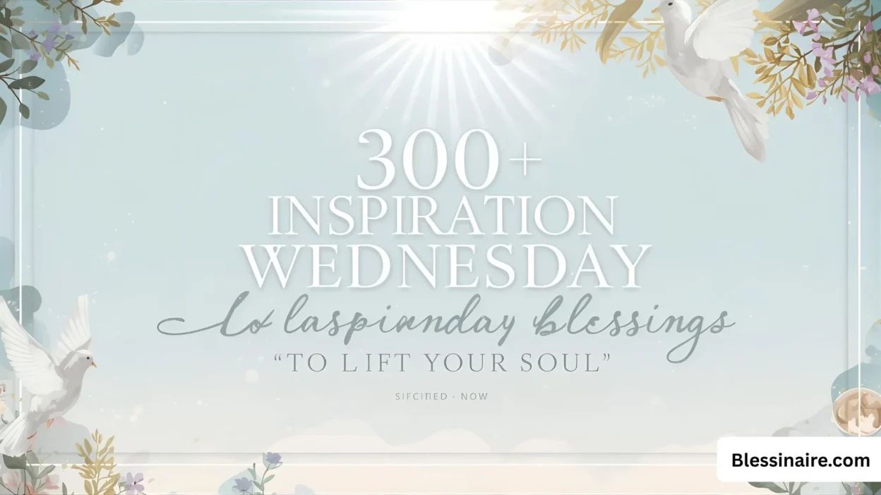 300+ Inspiration Wednesday Blessings to Uplift Your Soul