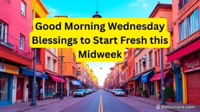 Good Morning Wednesday Blessings to Start Fresh this Midweek