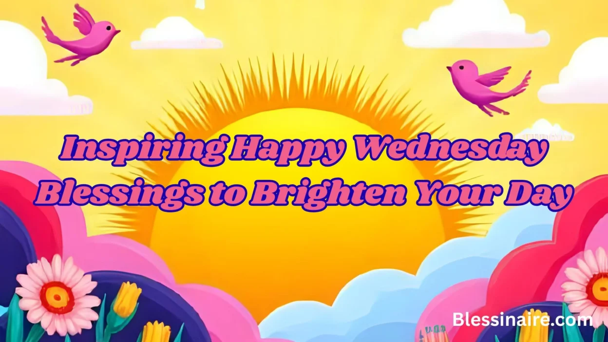 Inspiring Happy Wednesday Blessings to Brighten Your Day