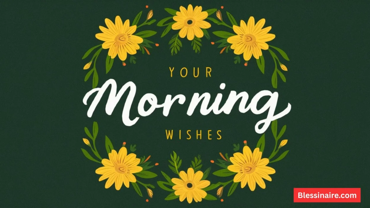 Morning Wishes to Brighten Your Day & Soul