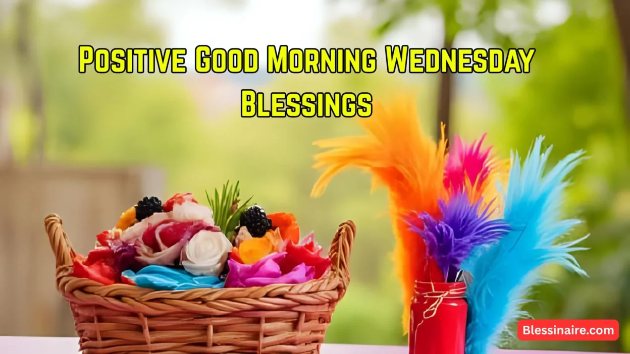Positive Good Morning Wednesday Blessings