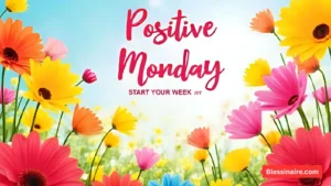 Positive Monday Blessing: Start Your Week with Hope & Joy 🌈