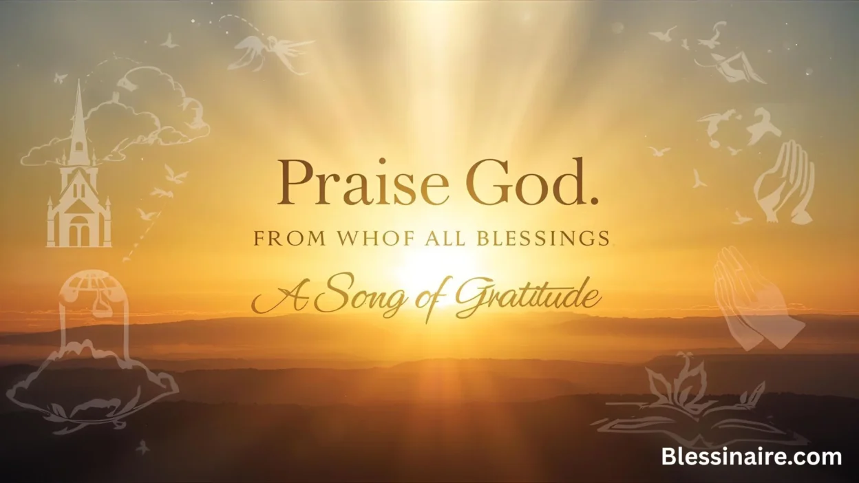 Praise God From Whom All Blessings Flow A Song of Gratitude