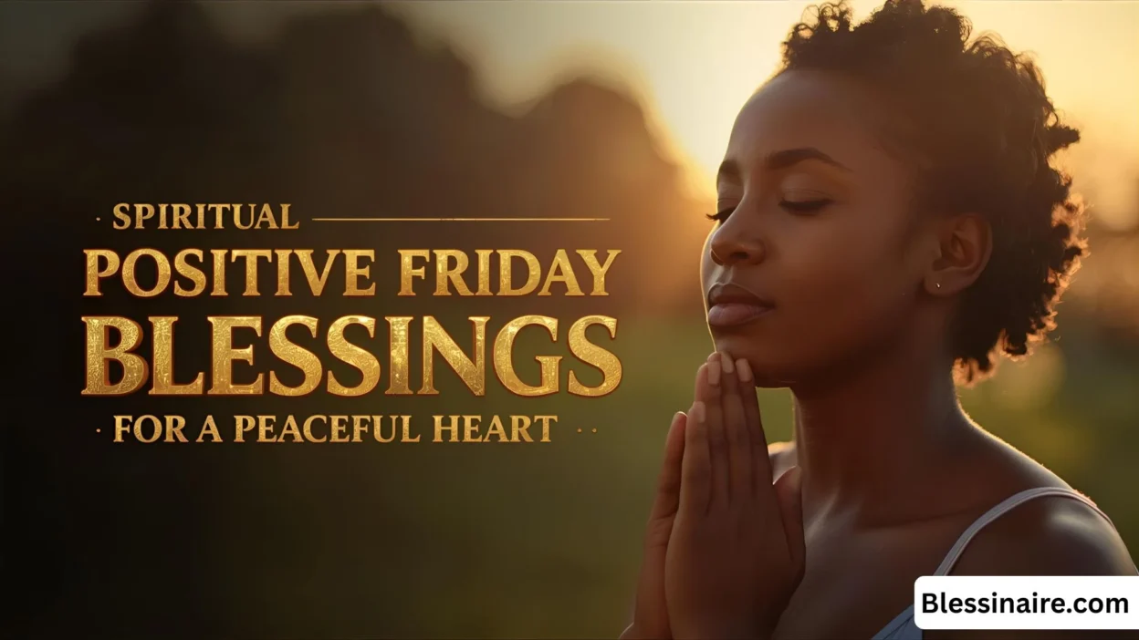 Spiritual Positive Friday Blessings for a Peaceful Heart