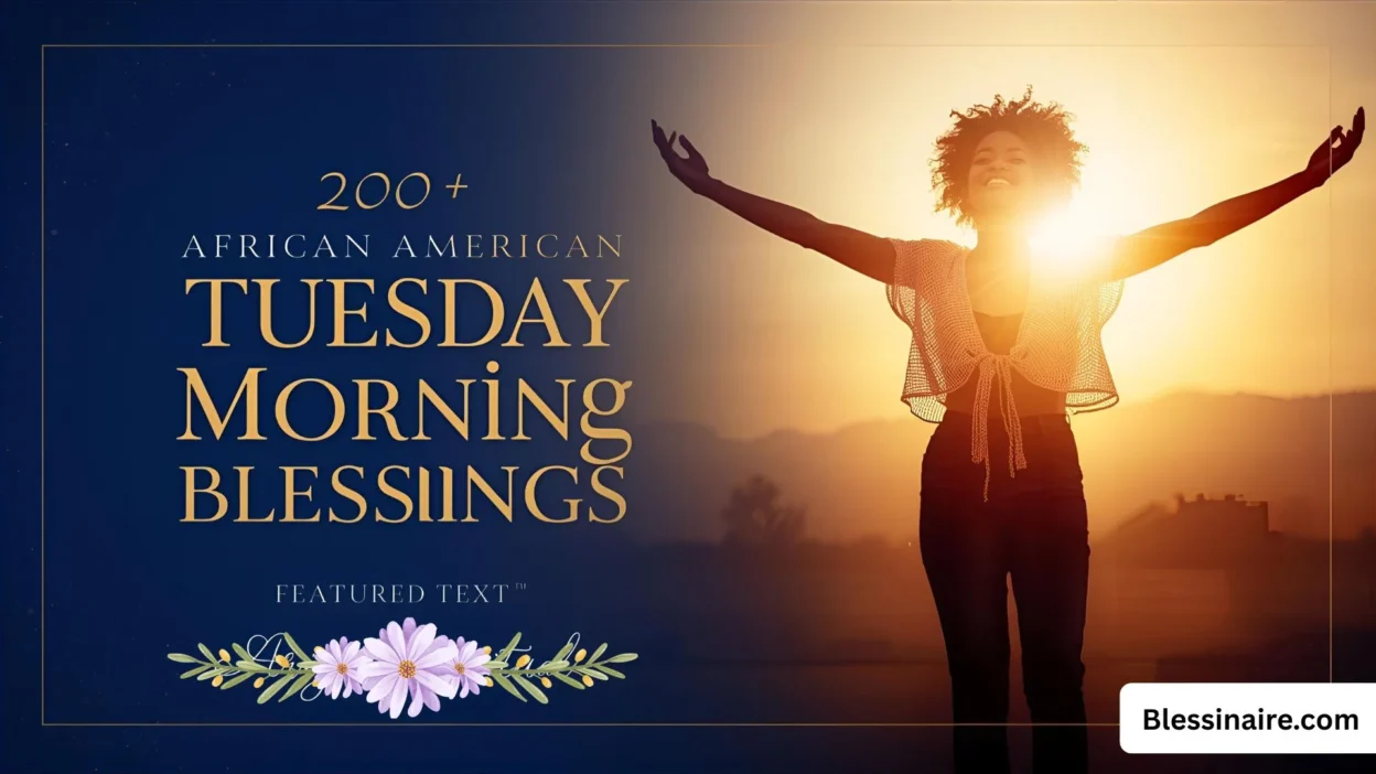 200+ African American Tuesday Morning Blessings