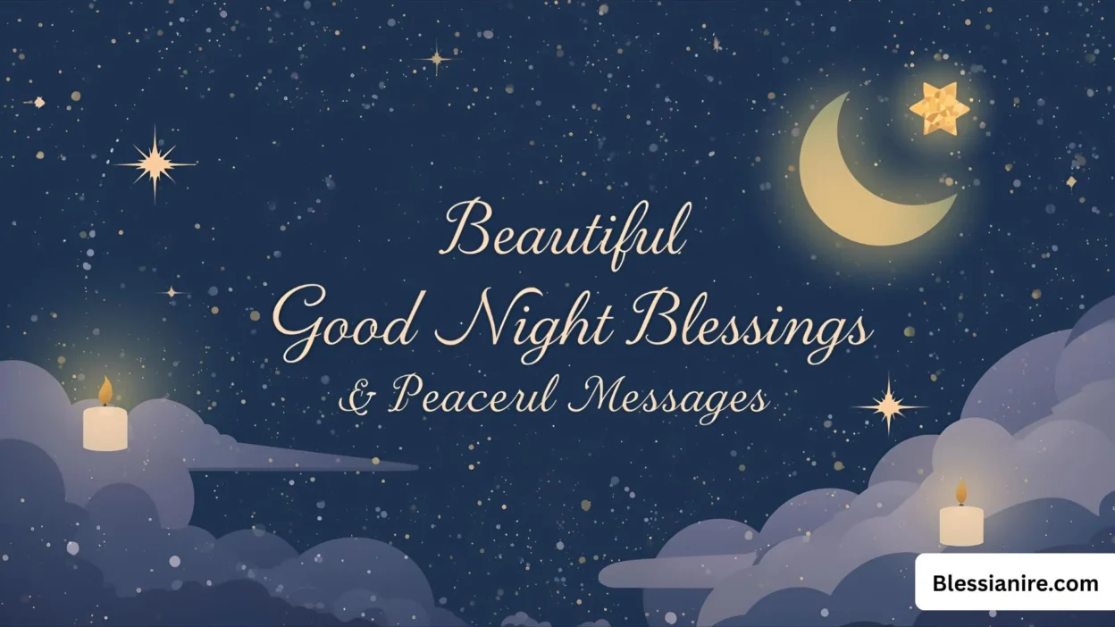 200+ Beautiful Good Night Blessings Peaceful Messages & Wishes 