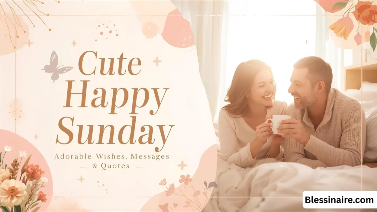 200+ Cute Happy Sunday Adorable Wishes, Messages & Quotes