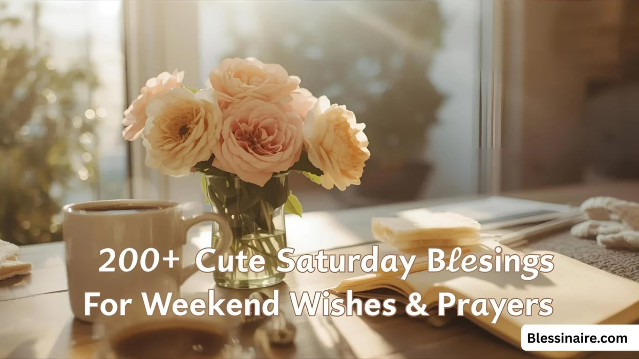 200+ Cute Saturday Blessings For Weekend Wishes & Prayers