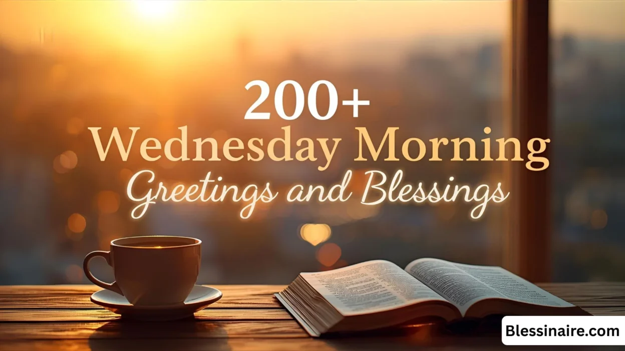 200+ Wednesday Morning Greetings and Blessings