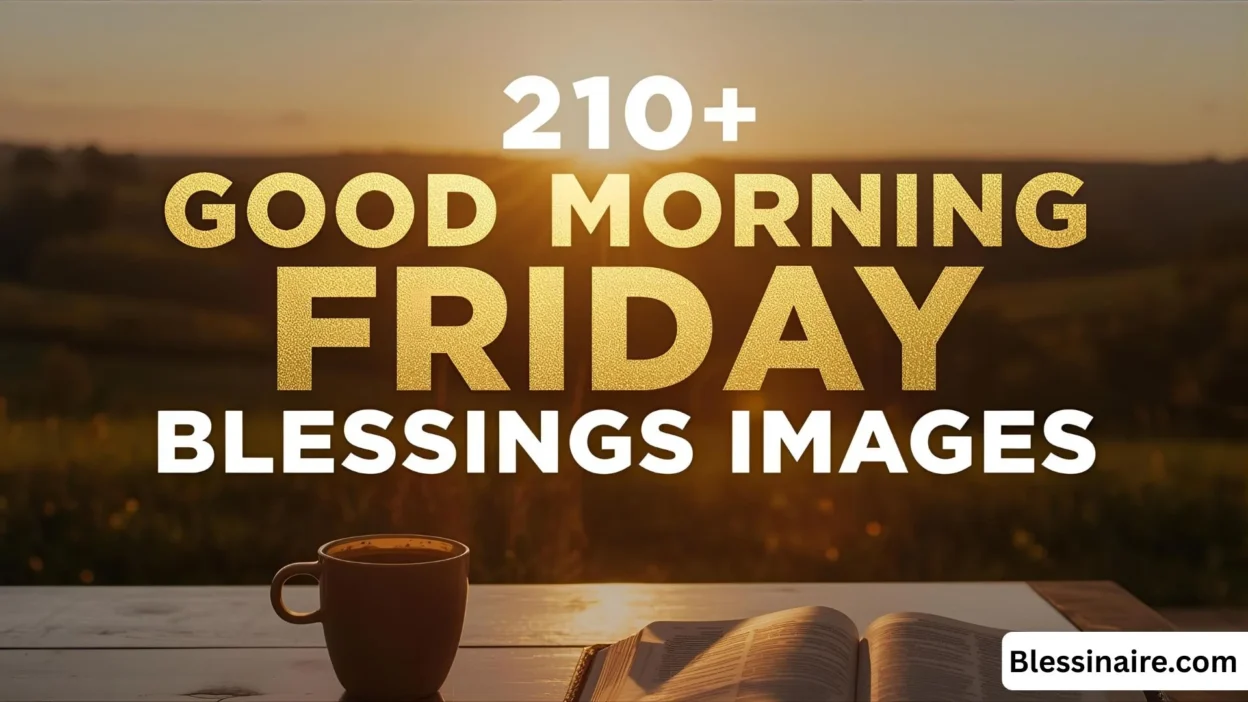 210+ Good Morning Friday Blessings Images