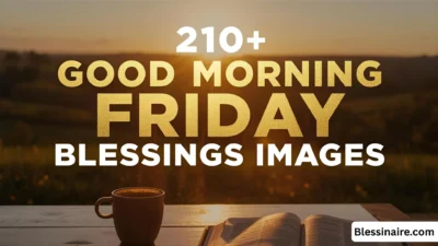 210+ Good Morning Friday Blessings Images