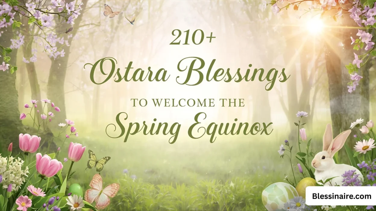 210+ Ostara Blessings to Welcome the Spring Equinox 🌸