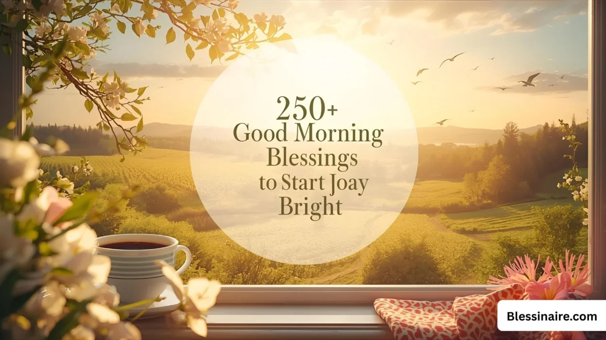 250+ Positive Good Morning Blessings to Start Your Day Bright