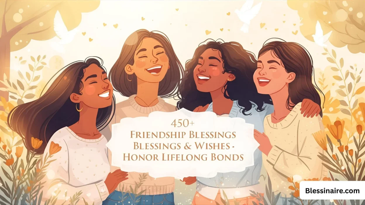 450+ Friendship Blessings & Wishes to Honor Lifelong Bonds