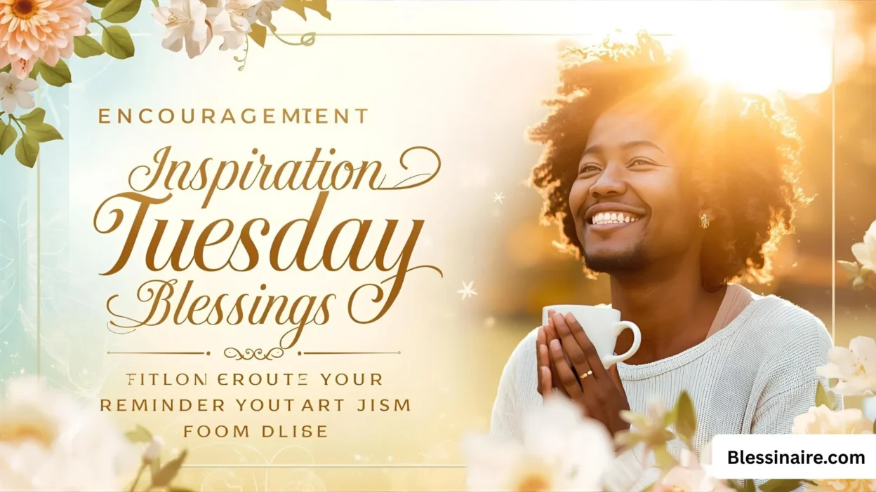 Encouragement African American Inspiration Tuesday Blessings