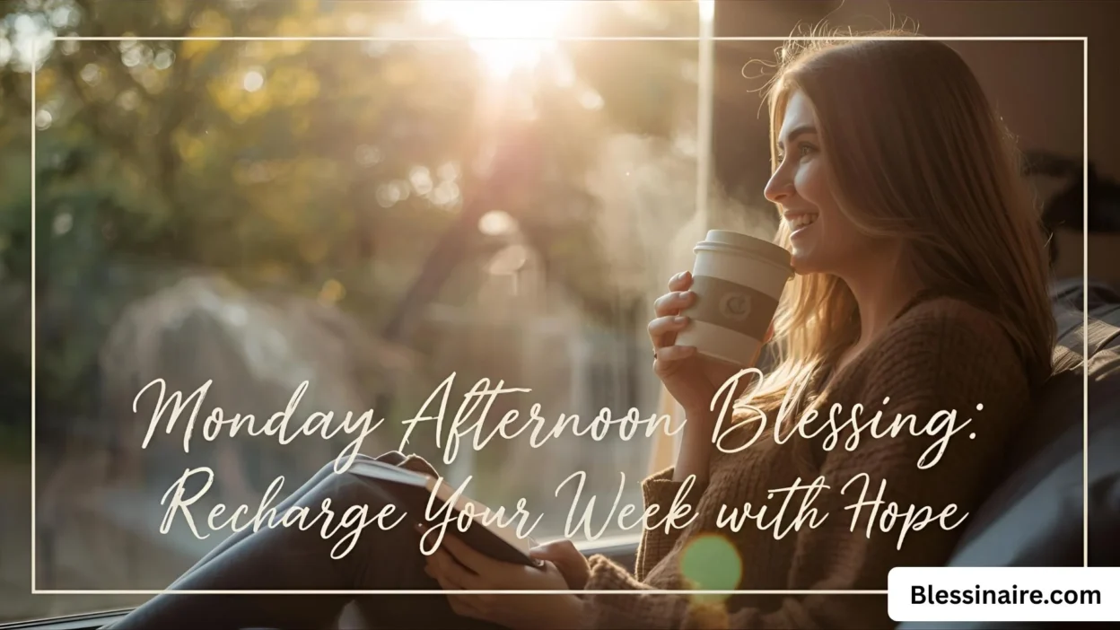 Monday Afternoon Blessings: Recharge Your Week with Hope