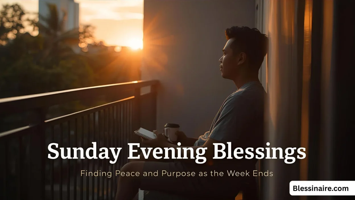 Sunday Evening Blessings Finding Peace and Purpose as the Week Ends