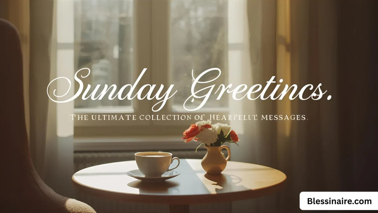 Sunday Greetings The Ultimate Collection of Heartfelt Wishes & Messages