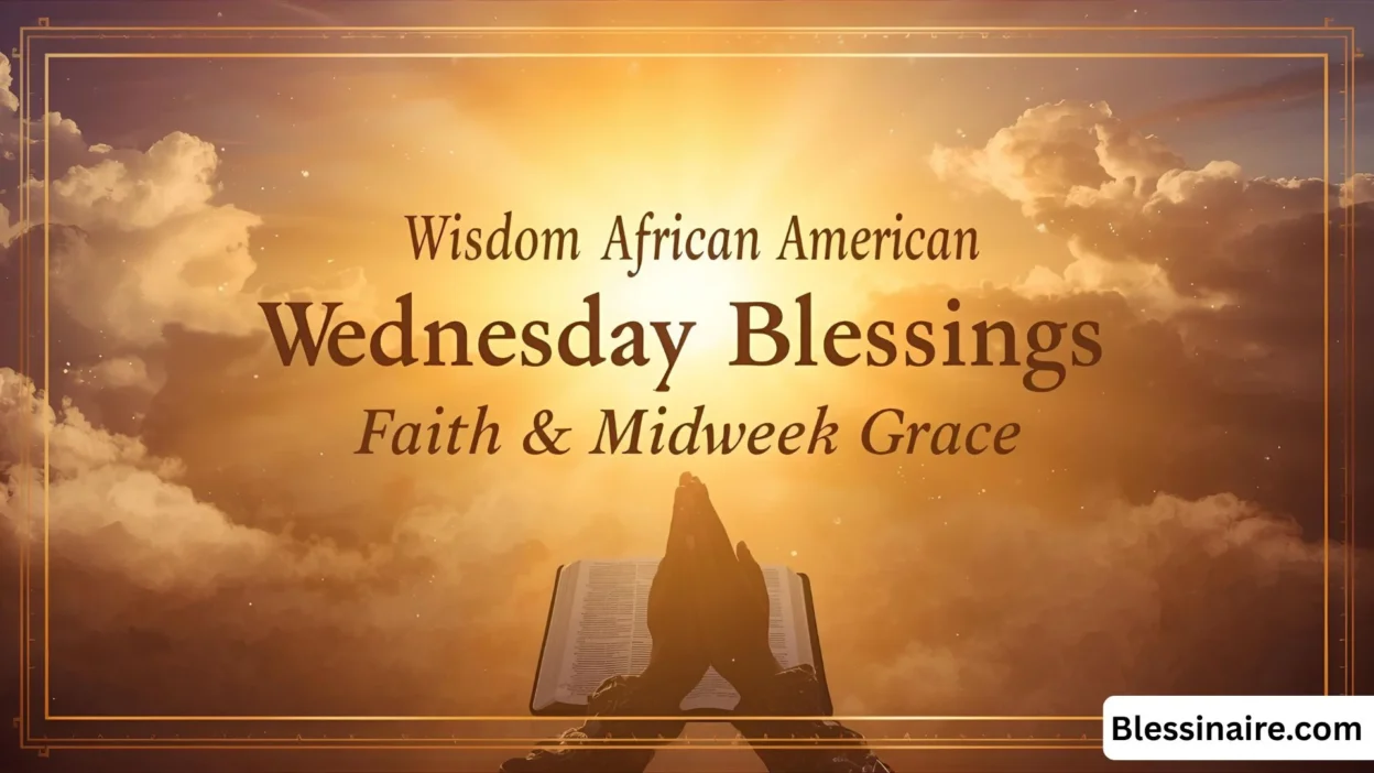 wisdom African American Wednesday blessings