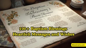 100+ Baptism Blessings Heartfelt Messages and Wishes