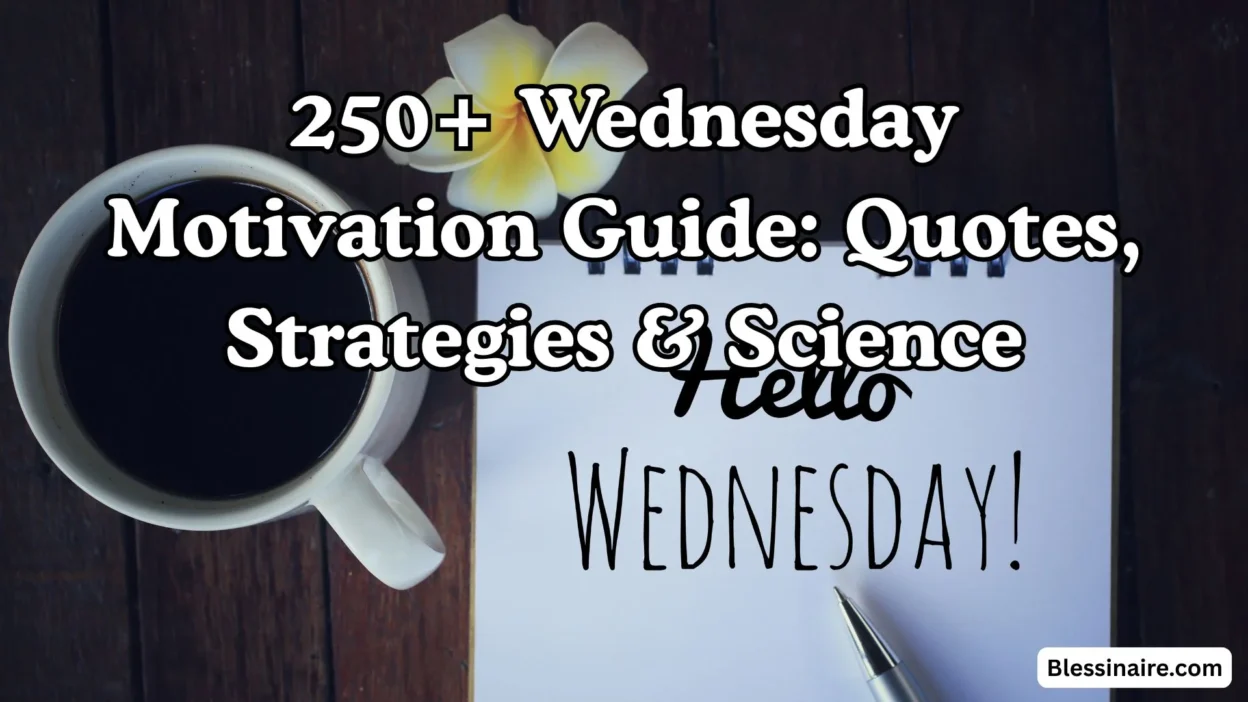 250+ Wednesday Motivation Guide Quotes, Strategies & Science