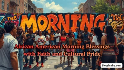 African American Morning Blessings with Faith and Cultural Pride