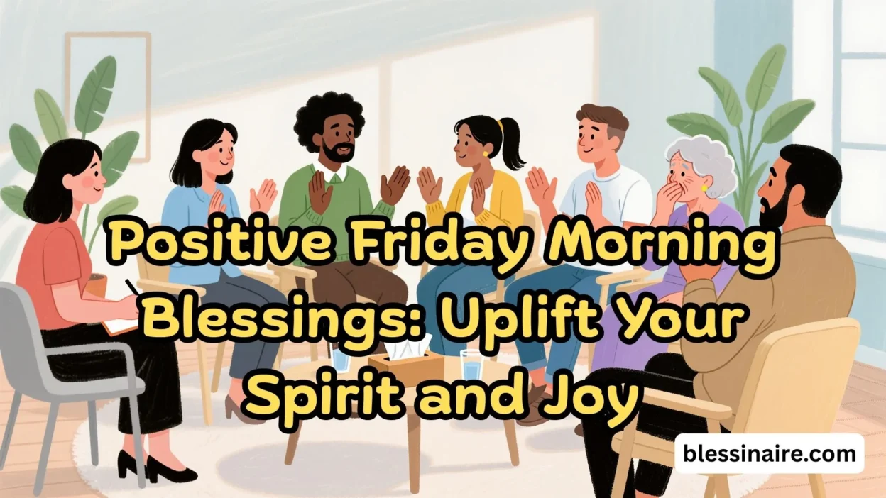 Positive Friday Morning Blessings Uplift Your Spirit and Joy