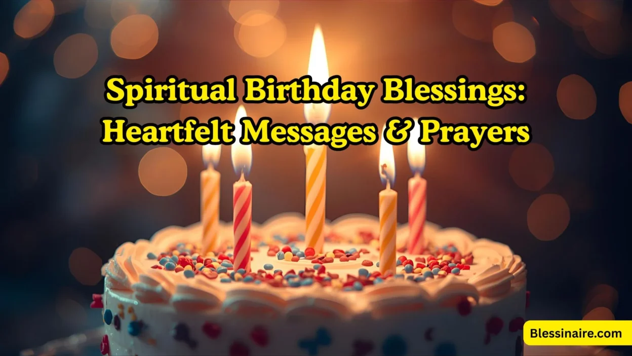 Spiritual Birthday Blessings Heartfelt Messages & Prayers