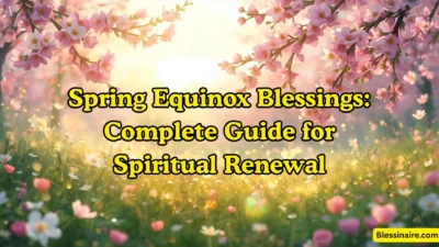 Spring Equinox Blessings Complete Guide for Spiritual Renewal