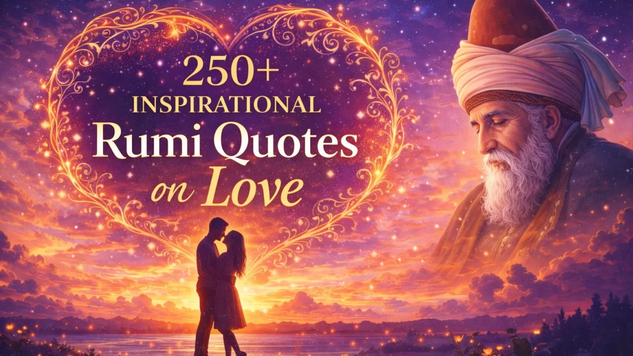 250+ Inspirational Rumi Quotes on Love