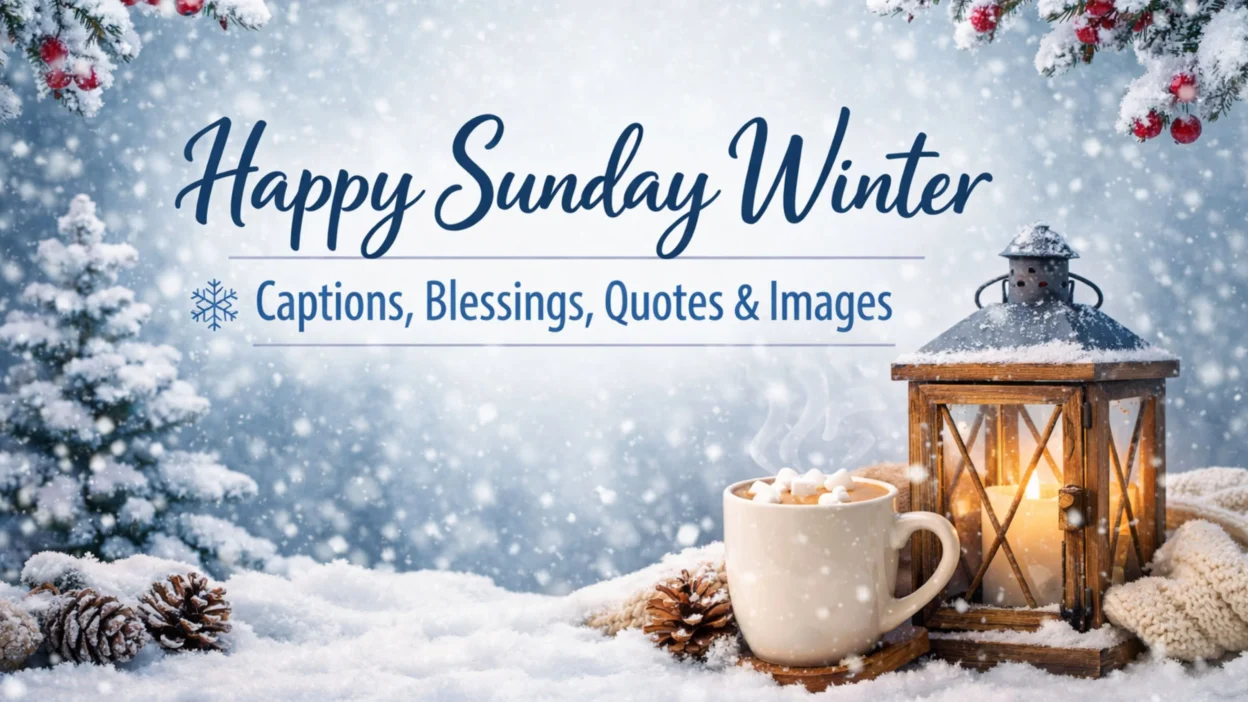 Happy Sunday Winter