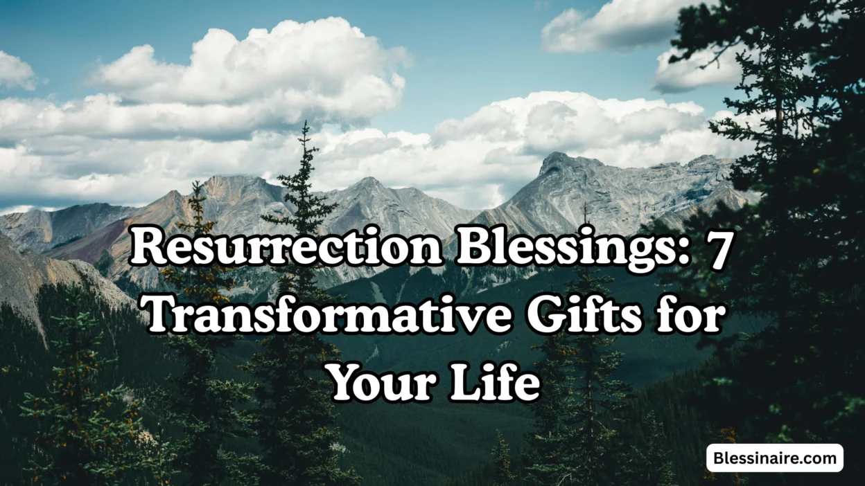 Resurrection Blessings 7 Transformative Gifts for Your Life