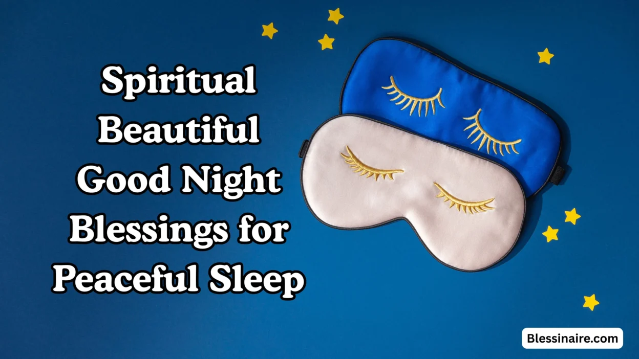 Spiritual Beautiful Good Night Blessings for Peaceful Sleep