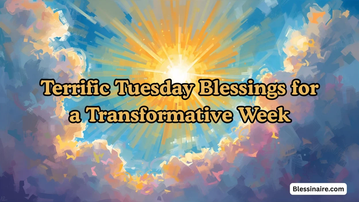 Terrific Tuesday Blessings for a Transformative Week