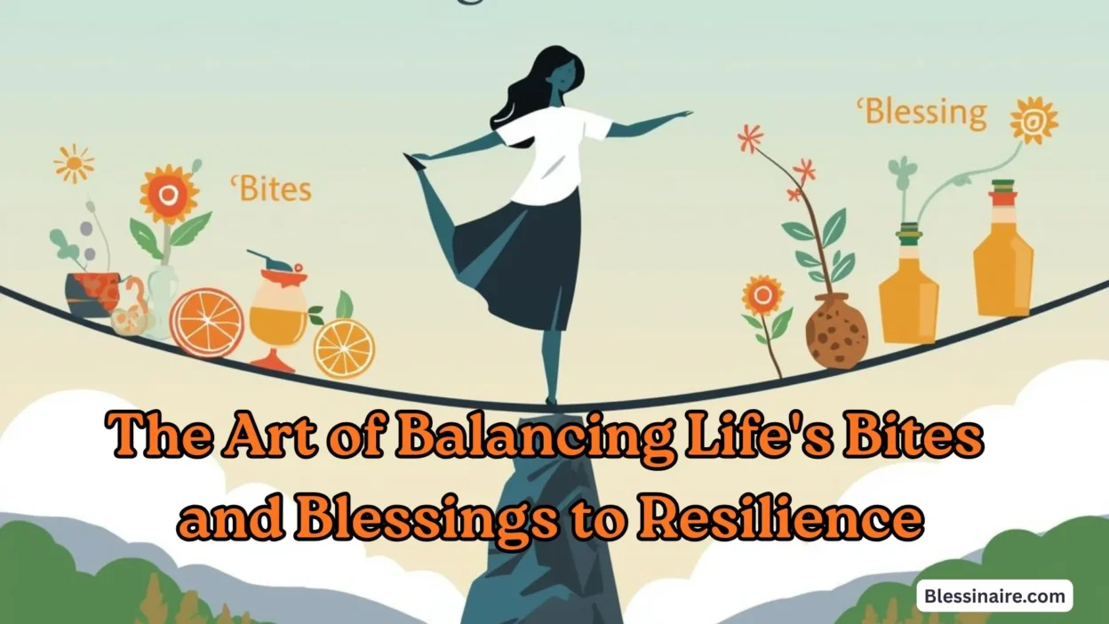 The Art of Balancing Life's Bites and Blessings to Resilience