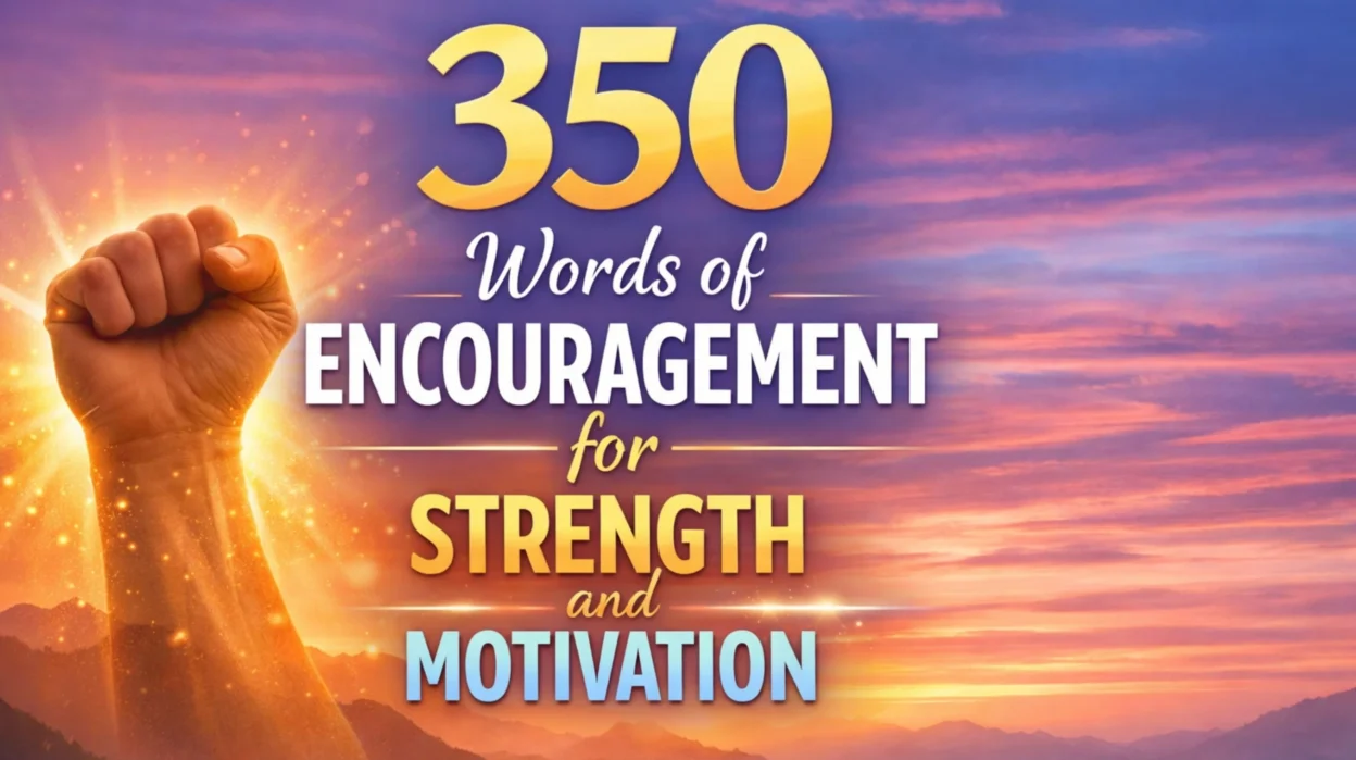 Words of Encouragement